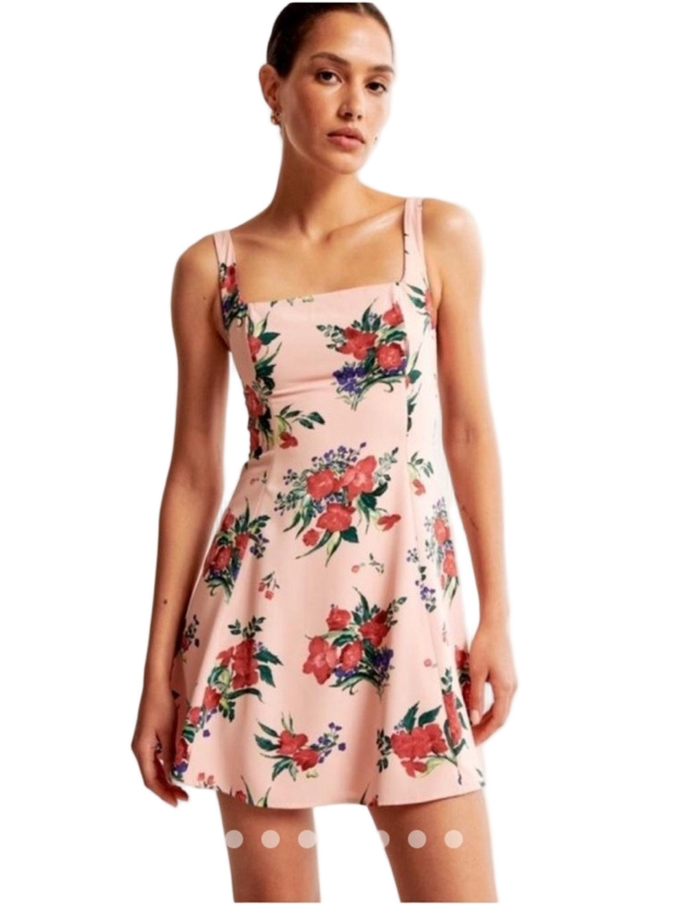 *NWT* ABERCROMBIE & FITCH Floral Dress - Picture 3 of 17
